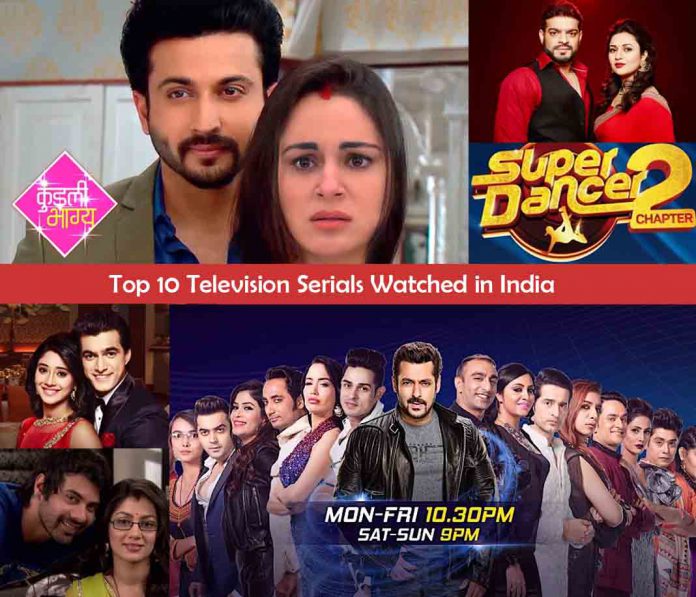 Top 10 Indian Television Shows most Watched in 2018